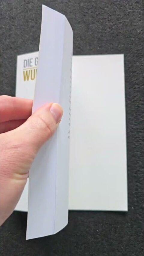 Vorschau: Das Buch wird durchgeblättert